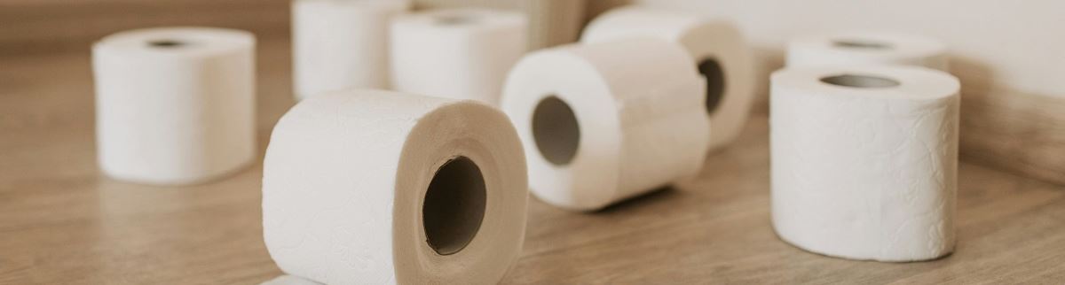 Rouleaux de papier toilette