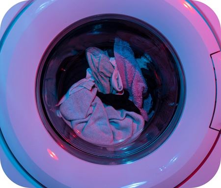 Laver des chiffons en microfibres