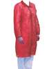 Bezoekersjas velcro XXXL rood 50x1 st.