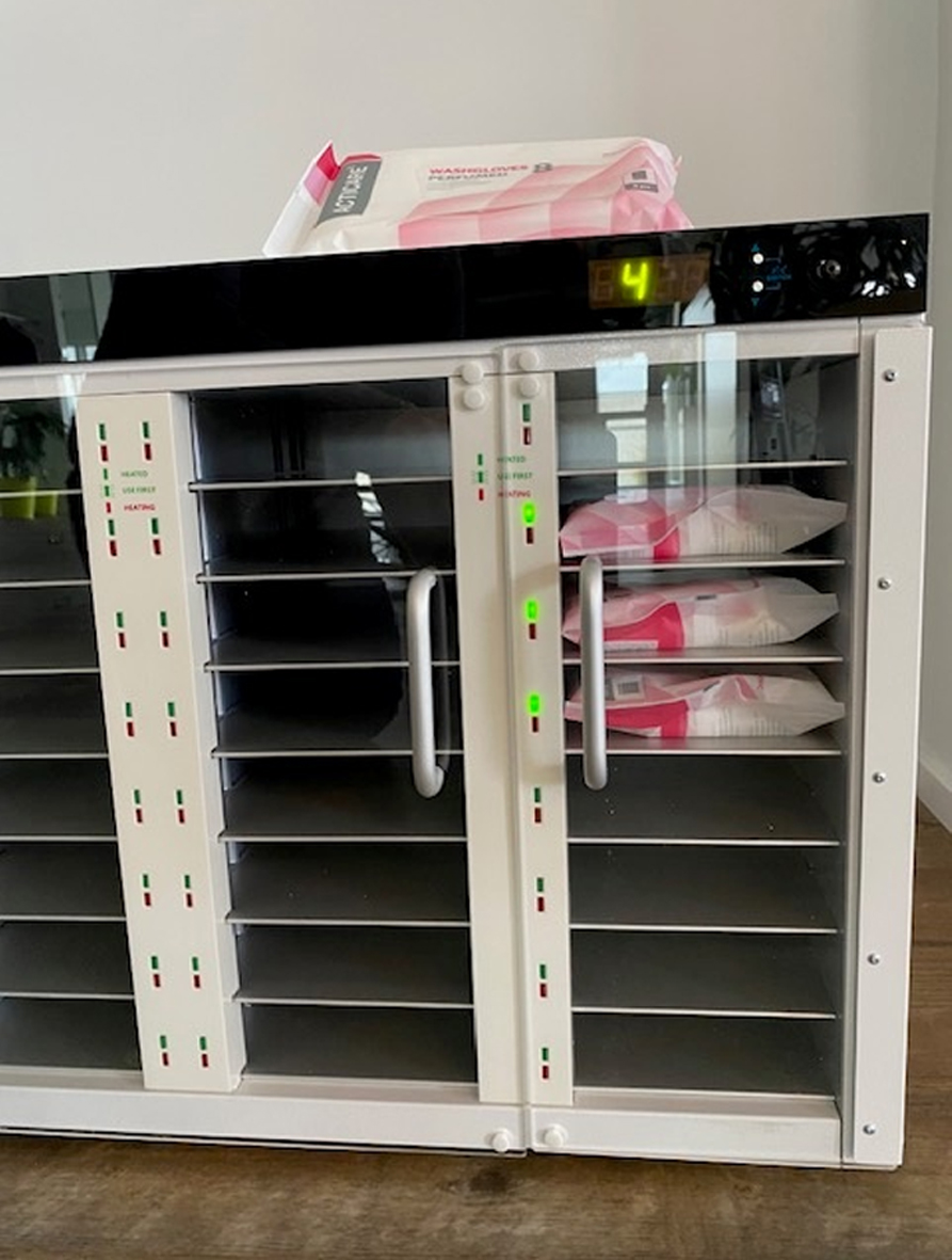 Gants de toilette parfumé