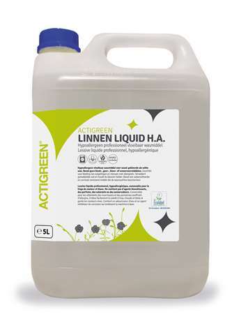 ACTIGREEN linnen liquid vloeibaar wasmid