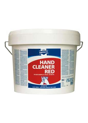 AMERICOL hand cleaner Red