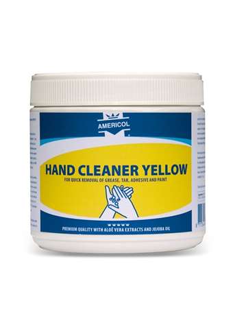 AMERICOL hand cleaner Yellow