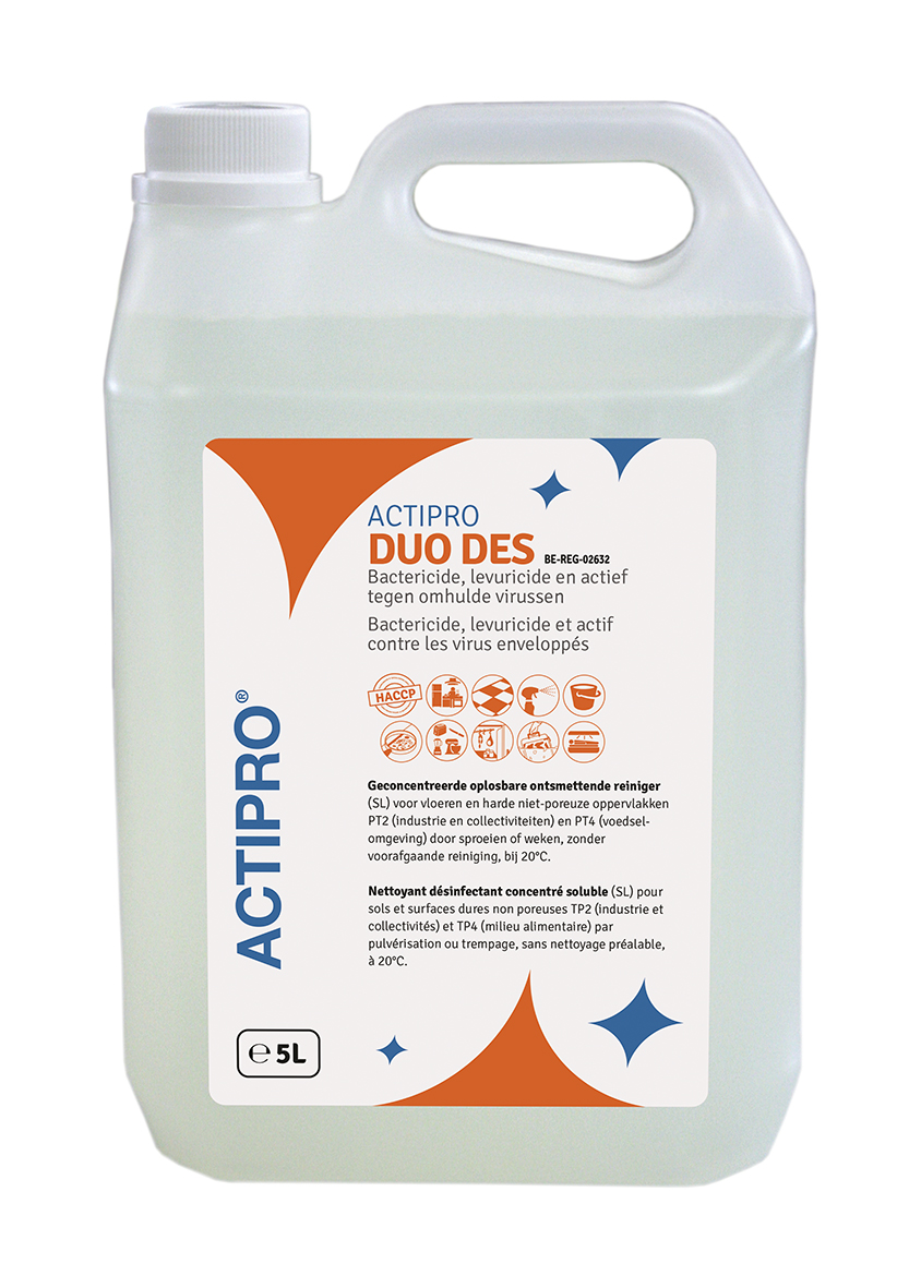 Nettoyant désinfectant soluble