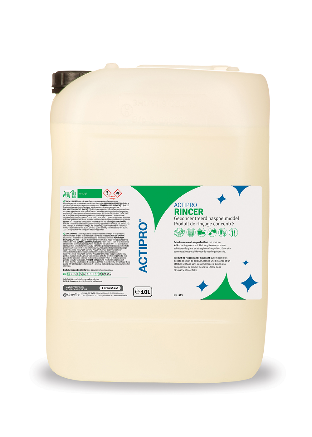 ACTIPRO spirax rincer naspoelmiddel