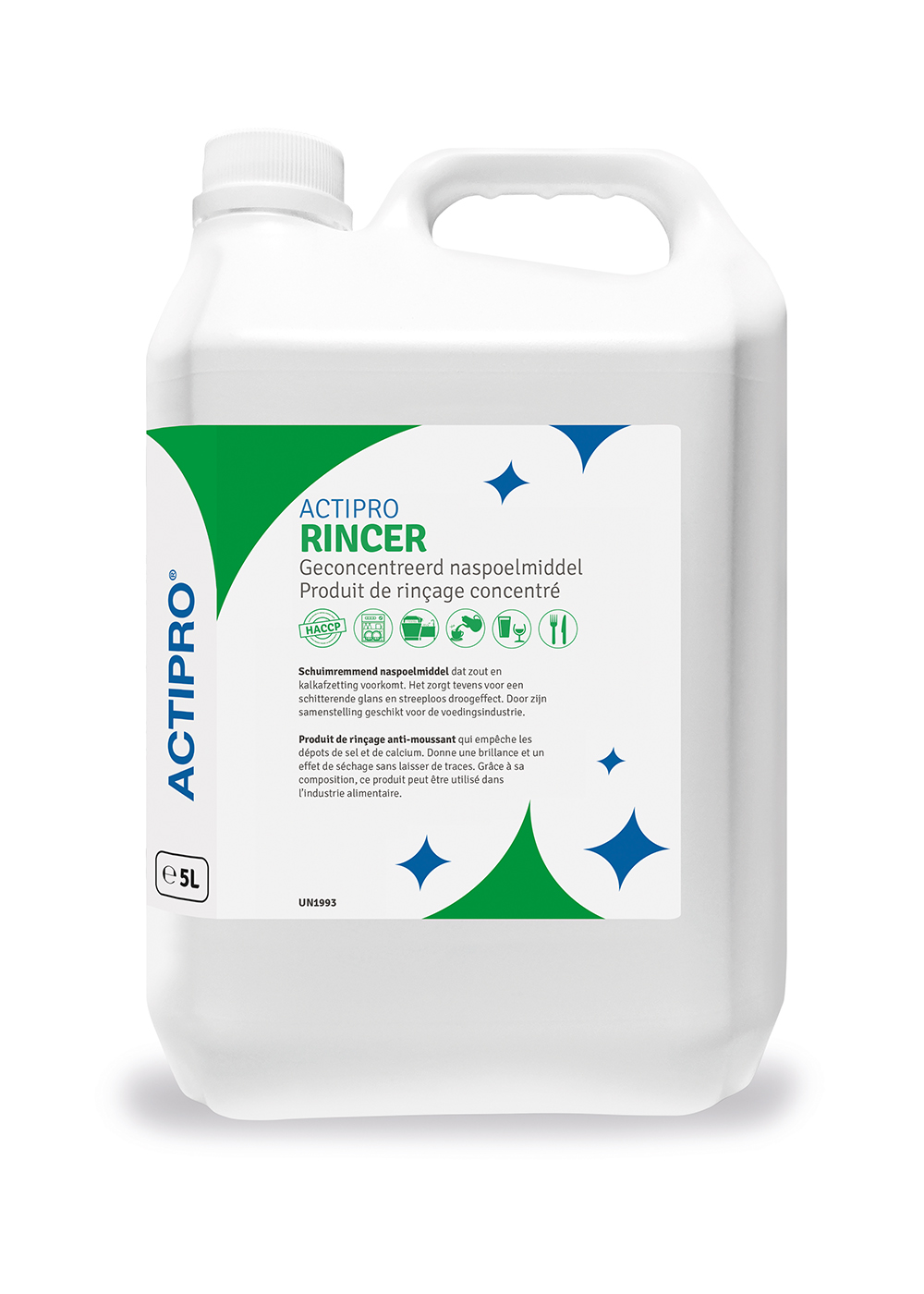 ACTIPRO spirax rincer naspoelmiddel