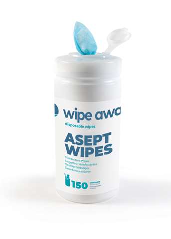 ASEPTWIPE Blue 20x20cm- 10x150sh