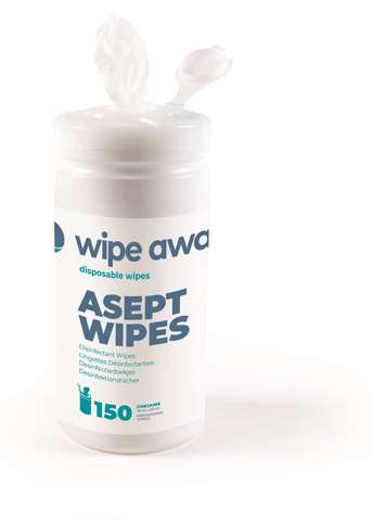 ASEPTWIPE White 20x20cm- 10x150sh