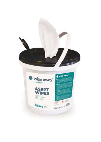 ASEPTWIPE White 27x14cm- 06x350sh