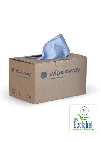 HANDTOWEL - Blue Nfold disp.box (cel.3p)