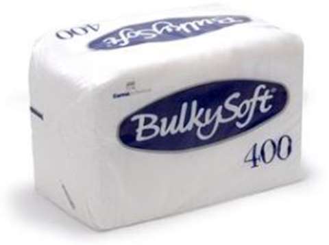 Bulky Soft serviet cell.1lg wit 1/4 vouw