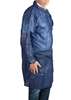Bezoekersjas velcro 40gr blauw 50x1st