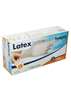 Handschoen latex 5,8gr - wit - 10x100st