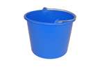 Bouwemmer rond 12L blauw