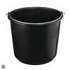 Bouwemmer rond 12L zwart