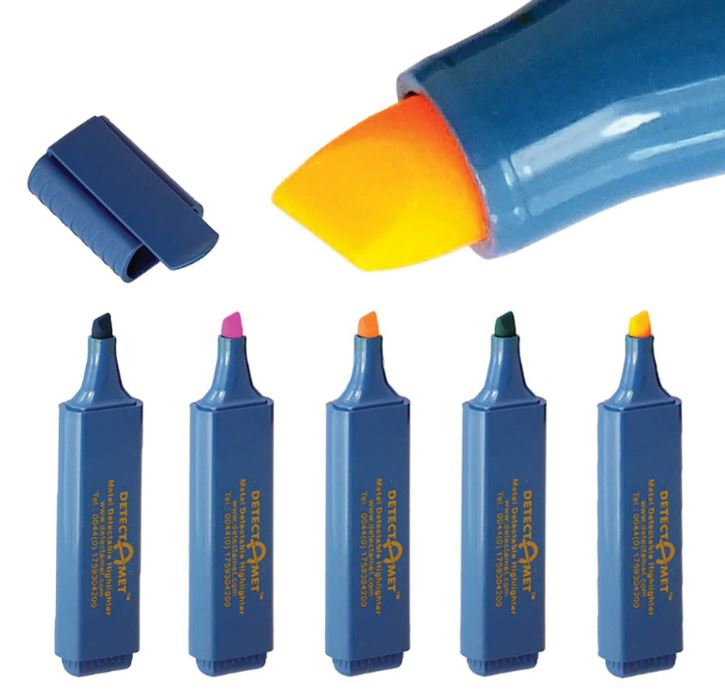 Cleanline markeur fluo métal détactable