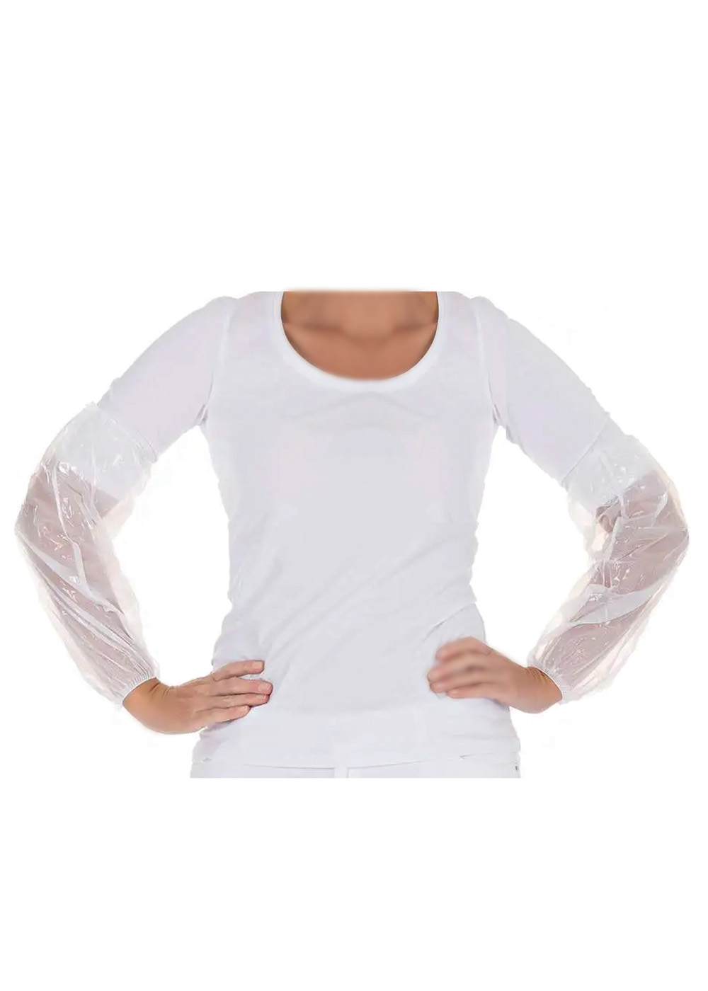 Protège bras 40x20cm - blanc- 20x100pcs