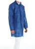 Bezoekersjas velcro 40gr blauw - 100x1st