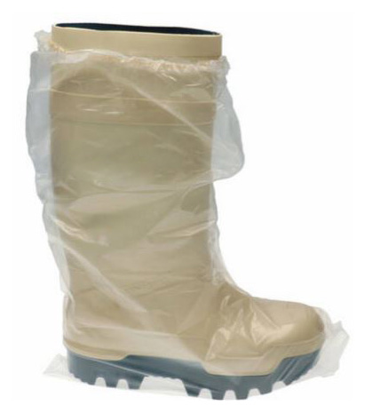 Surchaussure botte - transparent - 70 mµ