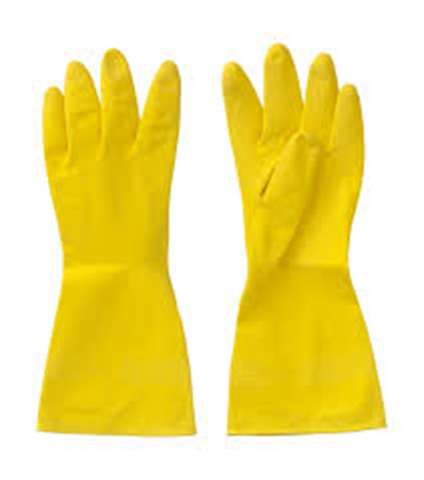 CLEANLINE gants de ménage jaunes