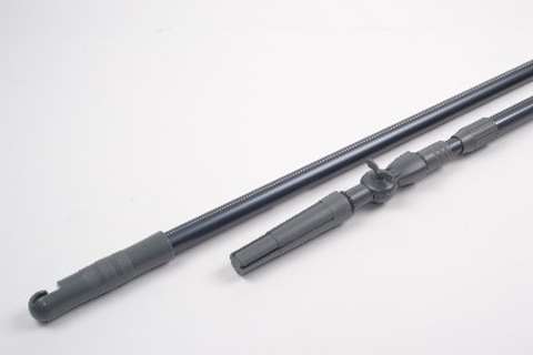 CLEANLINE telescopische steel met knik