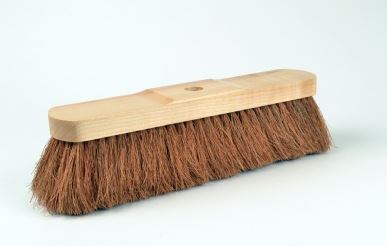 Balai coco monture bois 35cm