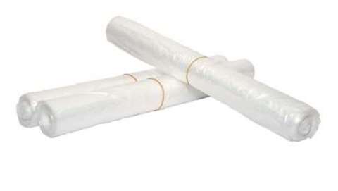 Vuilniszak HDPE - 160L - 25mu - transp.