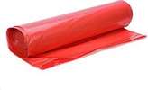 Sac poubelle LDPE - 130L - 70mu - rouge