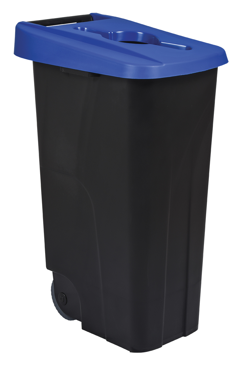 Mobiele sorteerbak Movatri110L - zwart