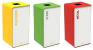 Sorteerbakken Cubatri 40L - wit