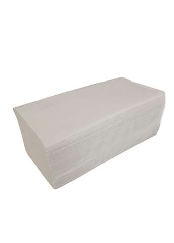 HANDTOWEL - White Vfold 23x25cm (eco.1p)
