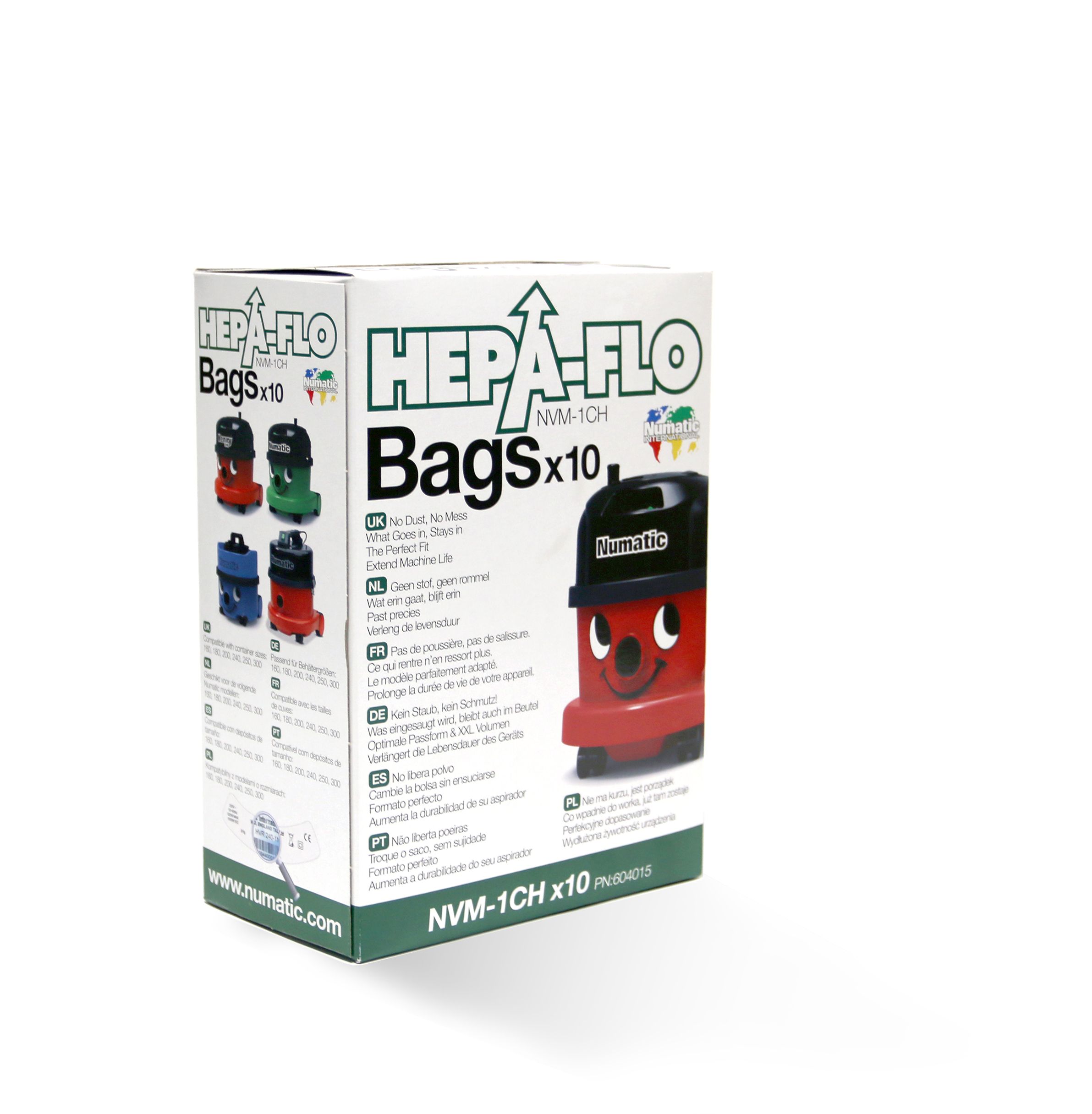 NUMATIC Stofzakken voor 160-320 modellen