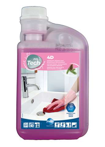 POLTECH 4D krachtige ontkalkende deterg.