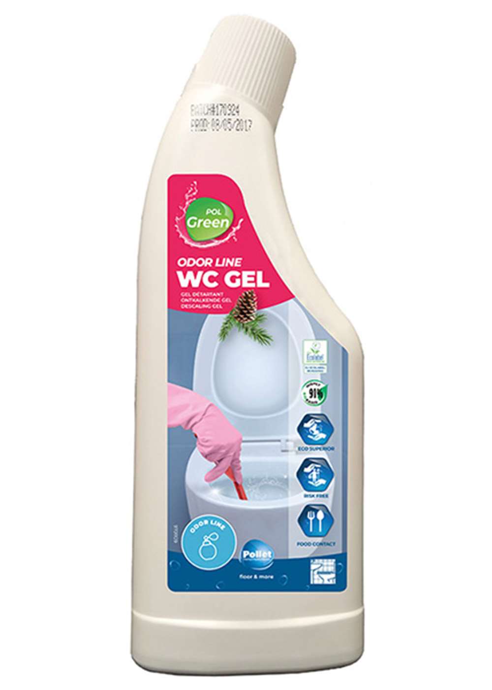 POLGREEN odorline wc gel - Cleanline bv