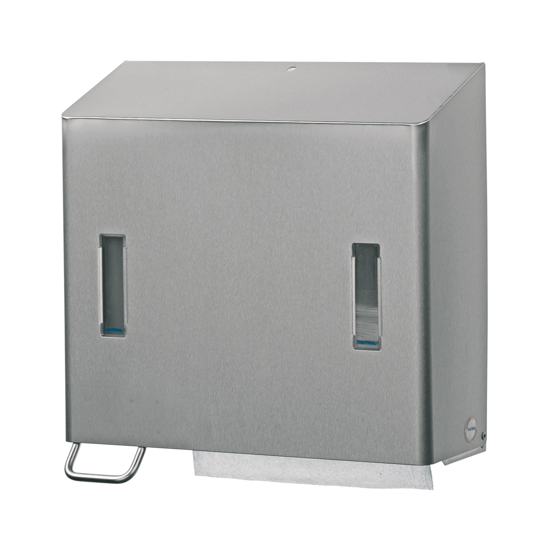 Distributeur serviettes pliantes/savon