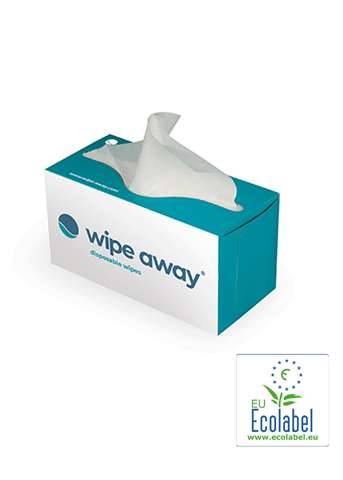 HANDTOWEL - White Vfold tiss.bx (cel.2p)