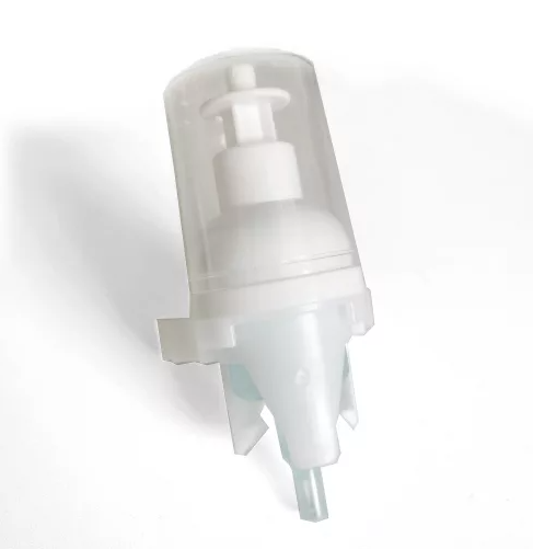 Spray pompje voor refill zeepdisp.