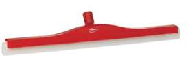 VIKAN flex. vloerwisser rubber wit 60cm